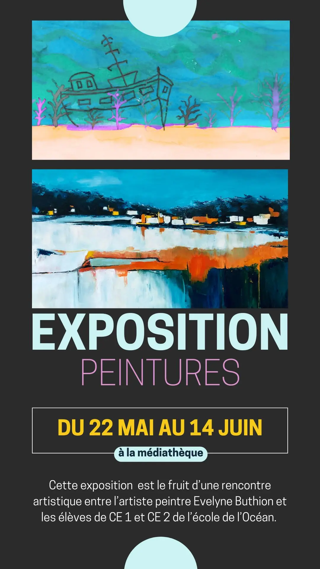 Expo médiathèque 22 mai - 1