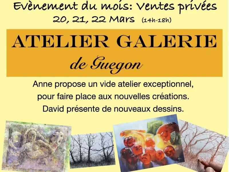 Vide - atelier - galerie - Anne Courtine - Guégon - Josselin - Brocéliande