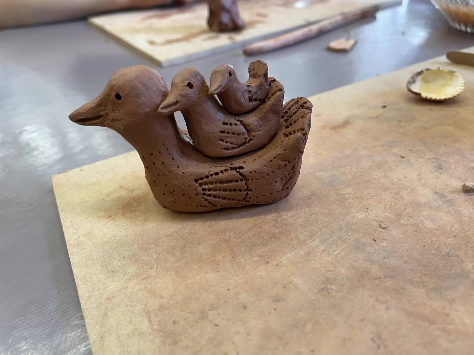 Figurines en argile
