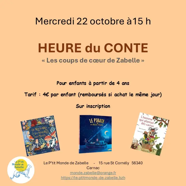 heure conte 22 oct