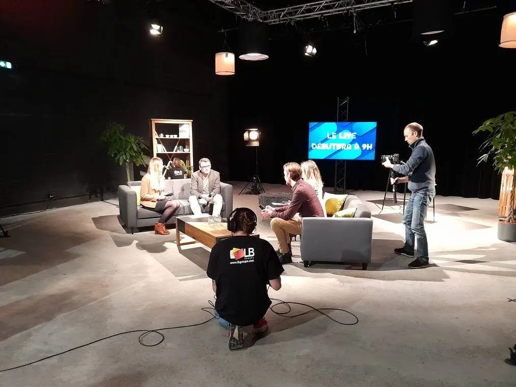 Découverte d'un studio de tournage