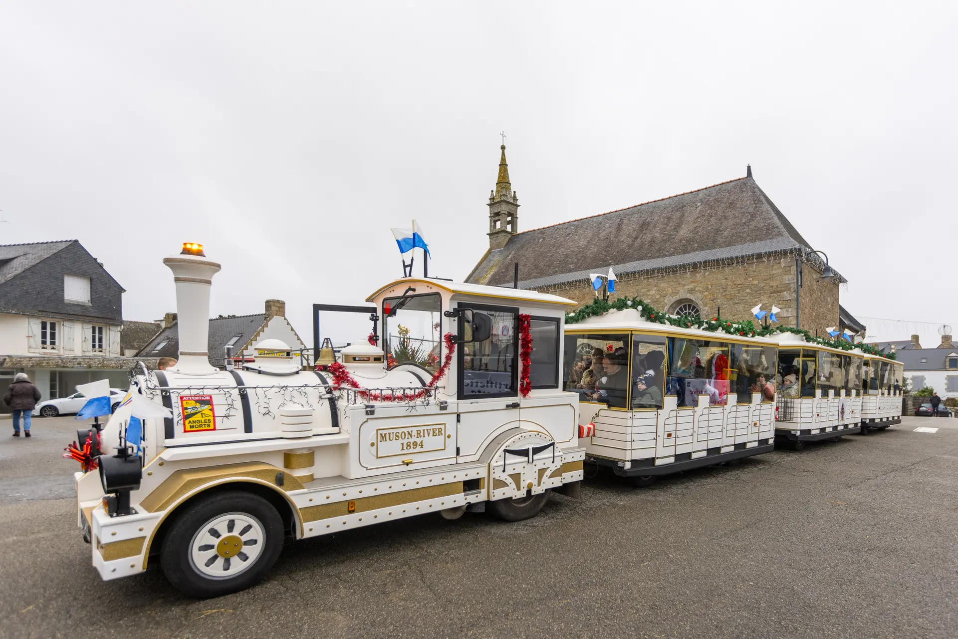 Carnac tourisme petit train de Noel