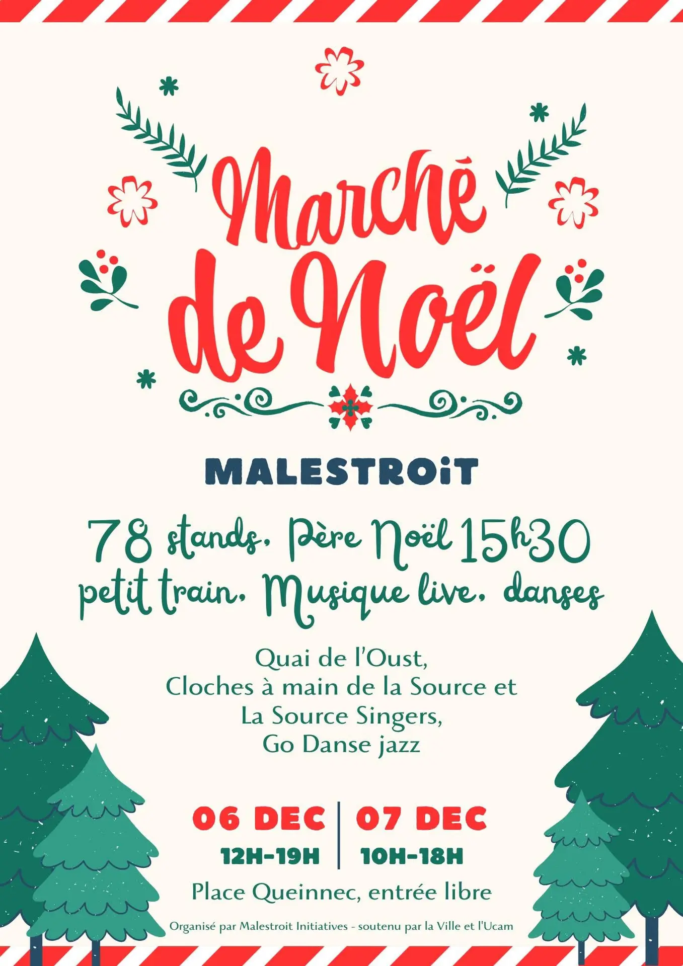 marché noel Malestroit