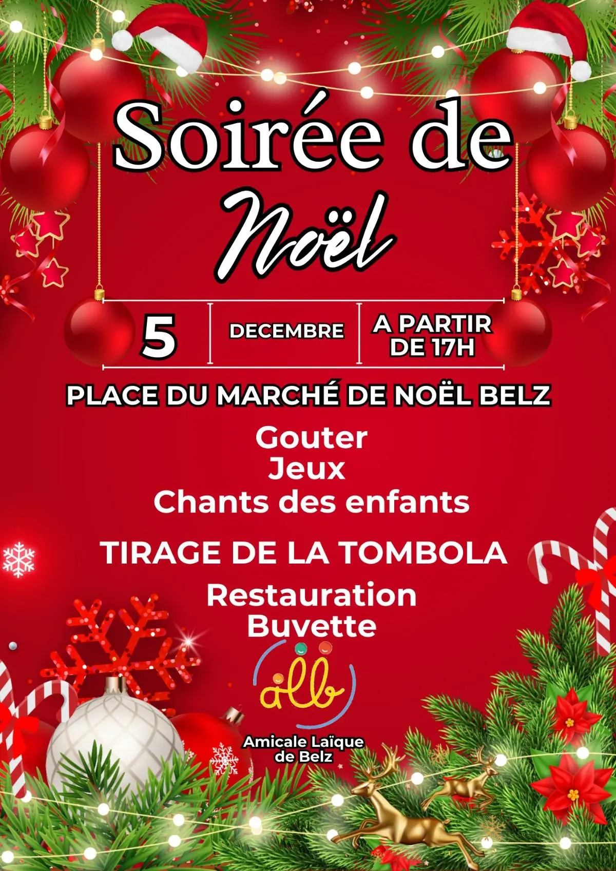 soiree de noel belz