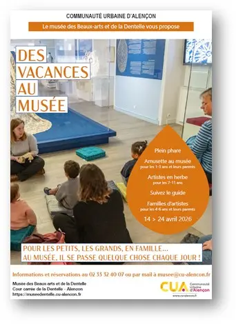Des vacances au musée avril 2026