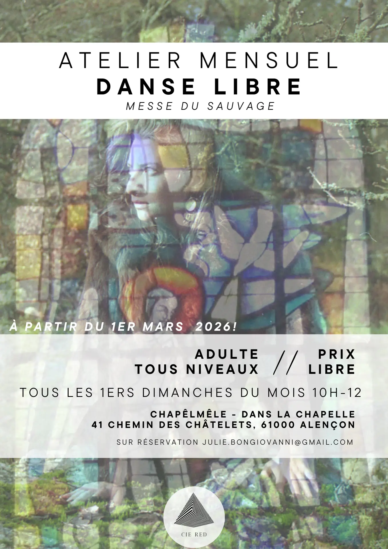 Dimanche 1er et toute l'année - Atelier mensuel messe sauvage - Chapelmele
