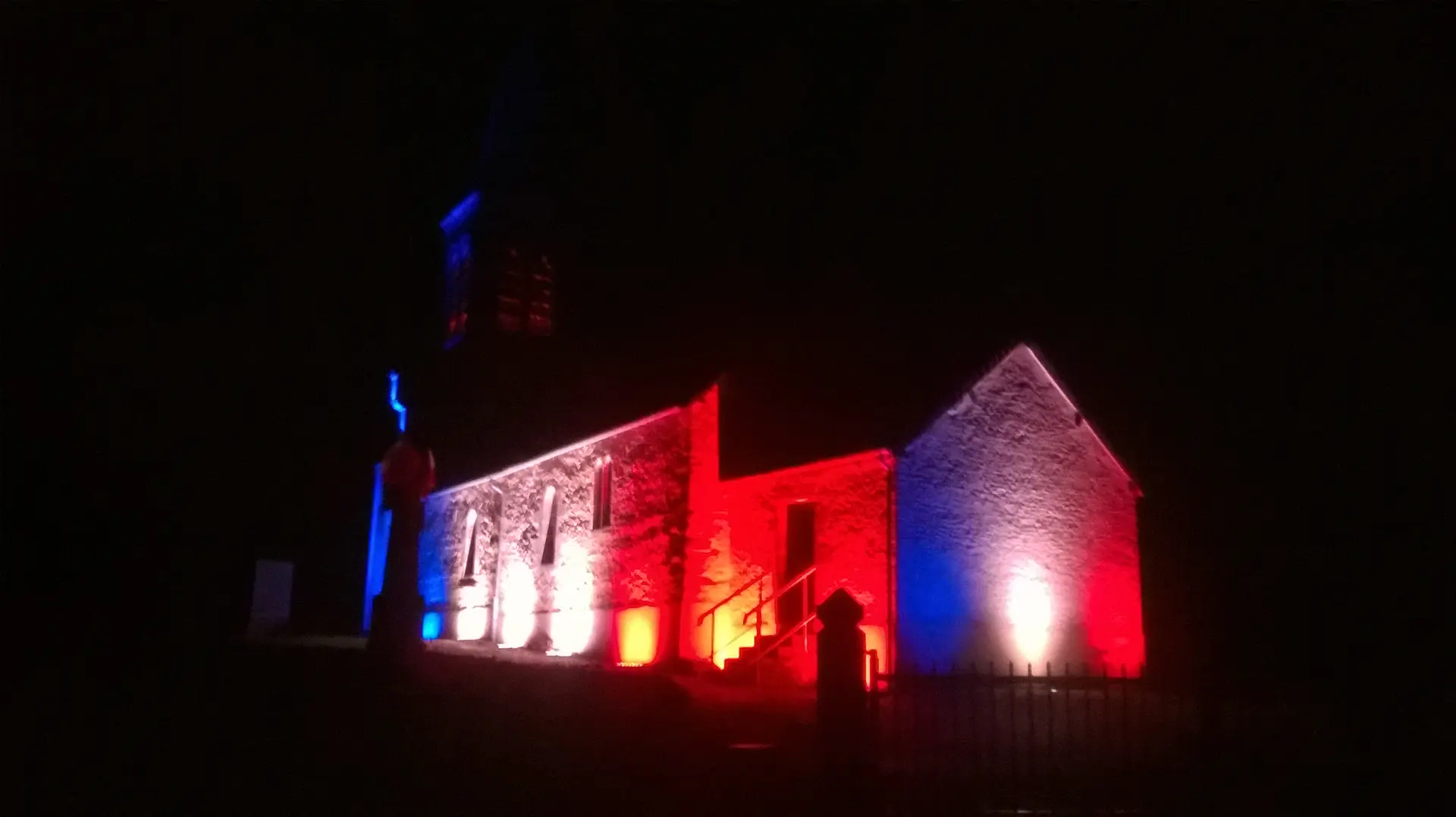 Forges église illuminée 2019