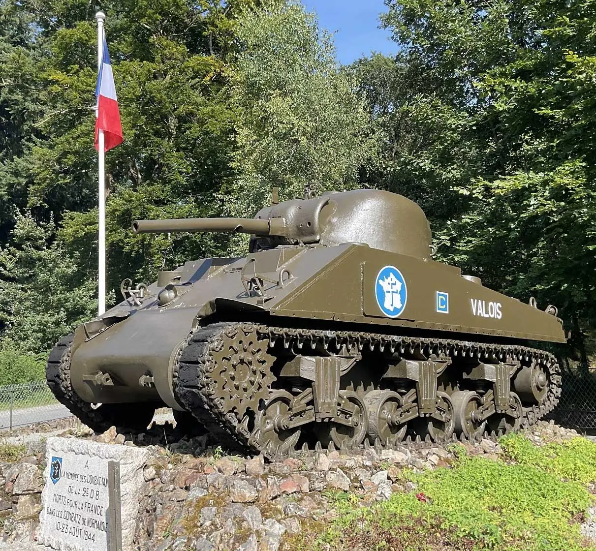 Sur les traces de la 2e D.B. du Général Leclerc