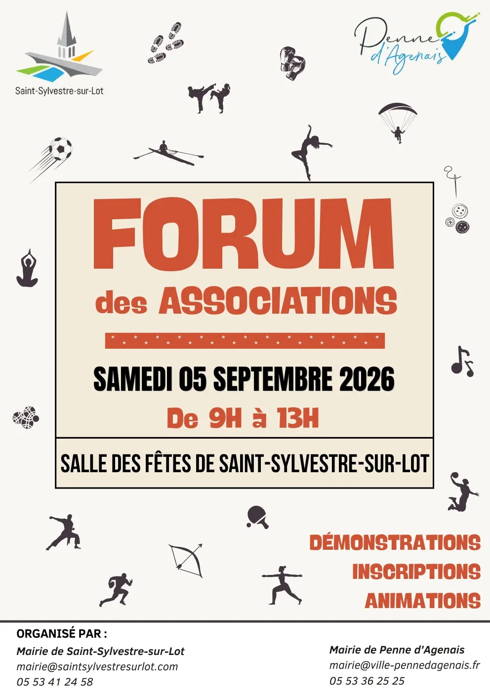 Copie de Affiche Forum Associations 2026 - Forum des associations 2026