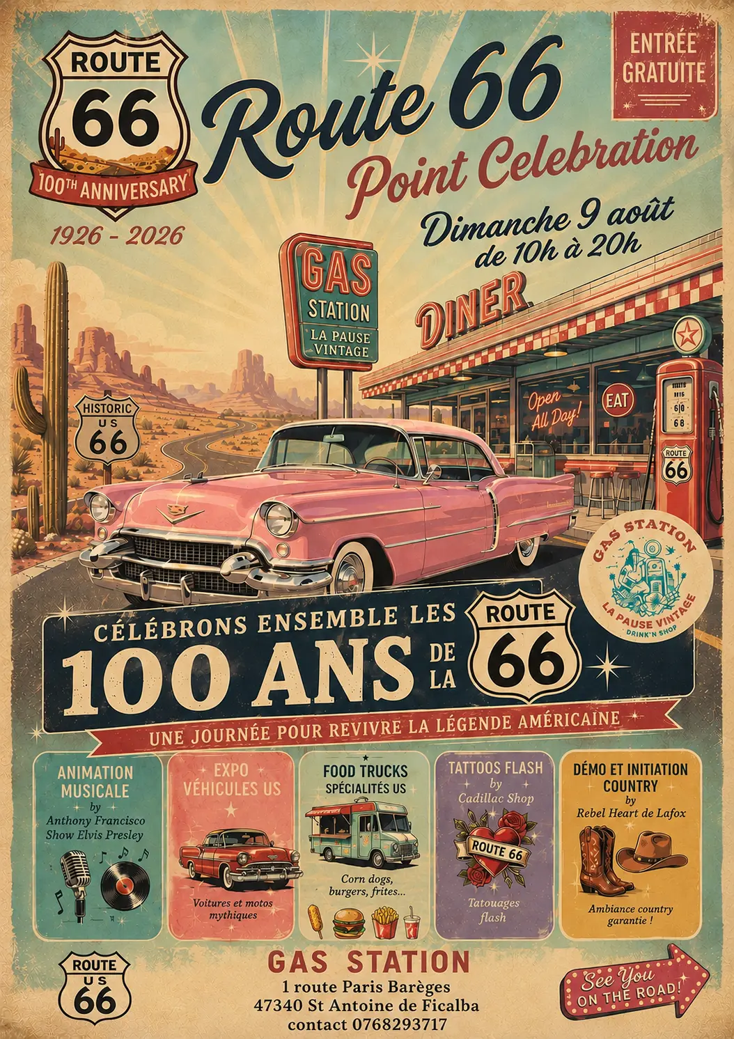 09-08-2026-Journée 100 ans route 66 Saint ANtoine de Ficalba V2