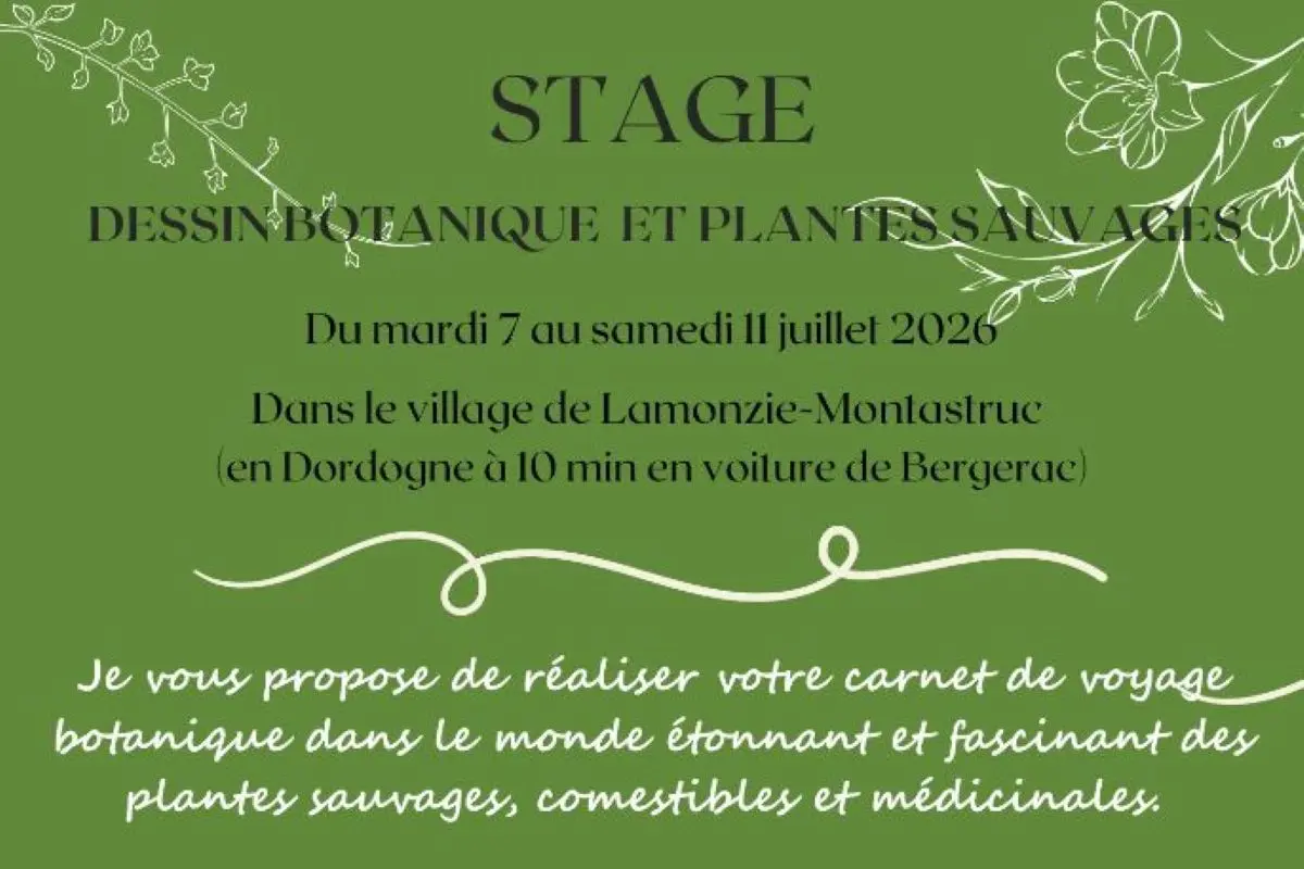 Stage botanique