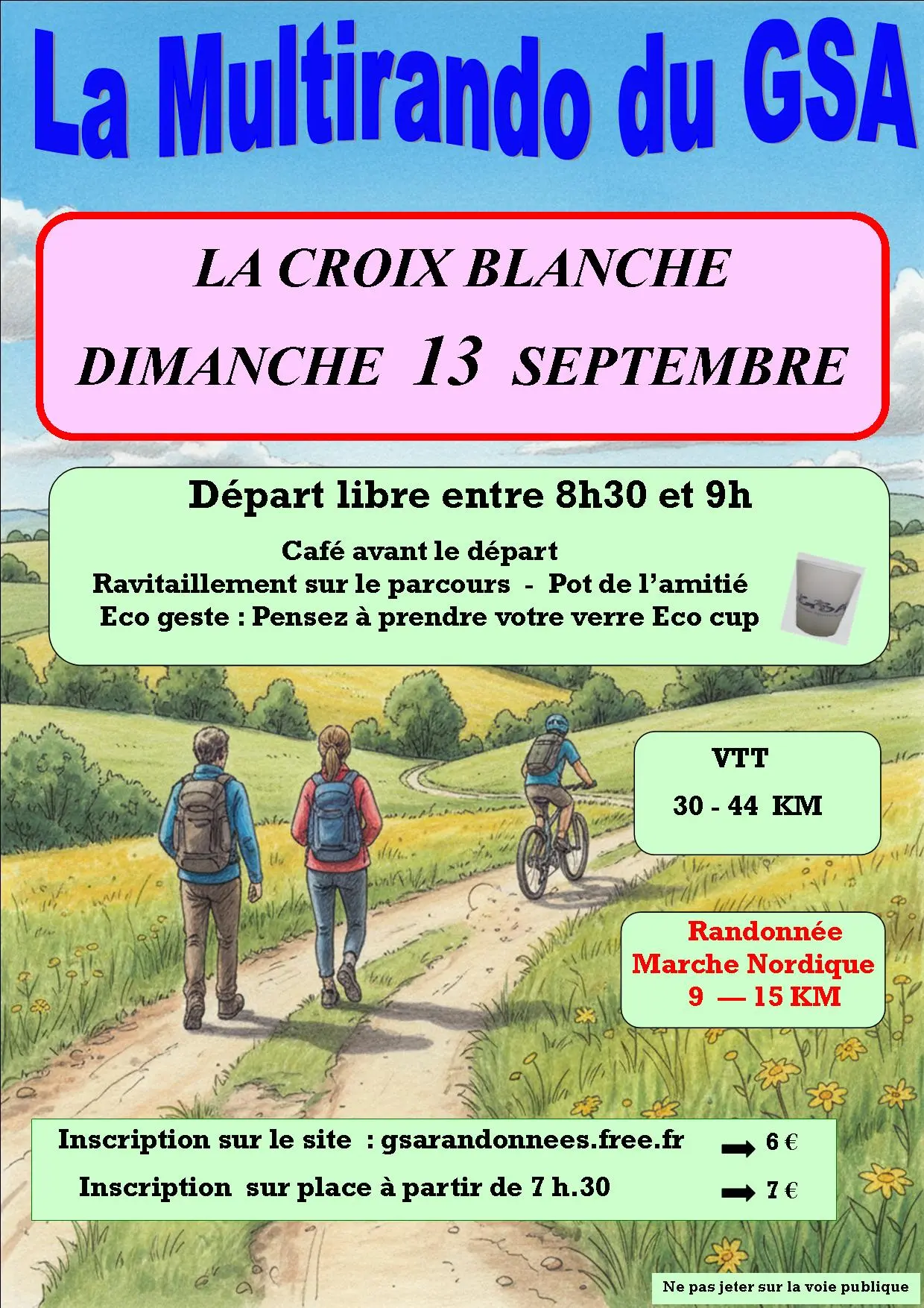 13-09-2026-Multirando du GSA-La Croix Blanche