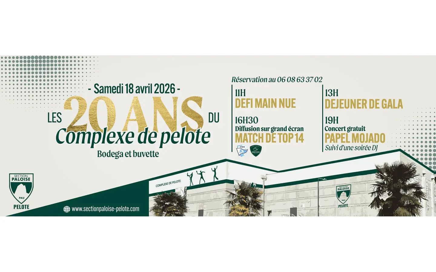20 ans complexe de pelote