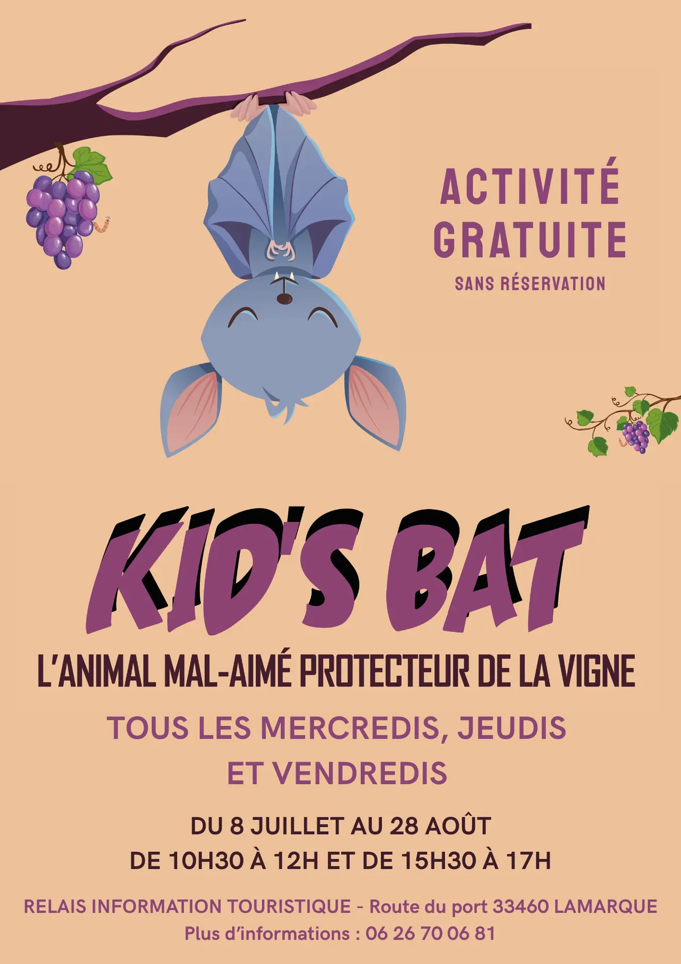 AFFICHES - 2026 KIDS BAT