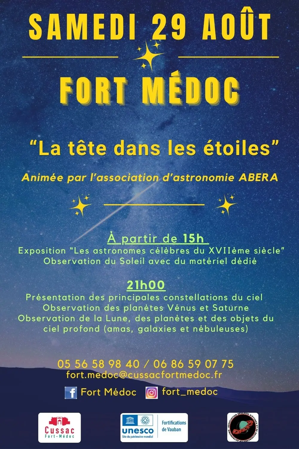 2026 - AFFICHE La tête dans les étoiles - 2