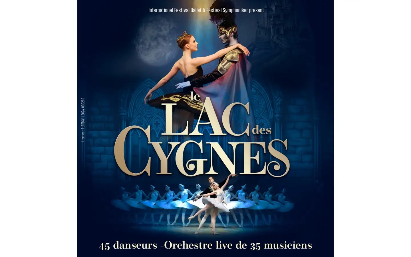 AFFICHE LE LAC DES CYGNES Pau MARS 2027