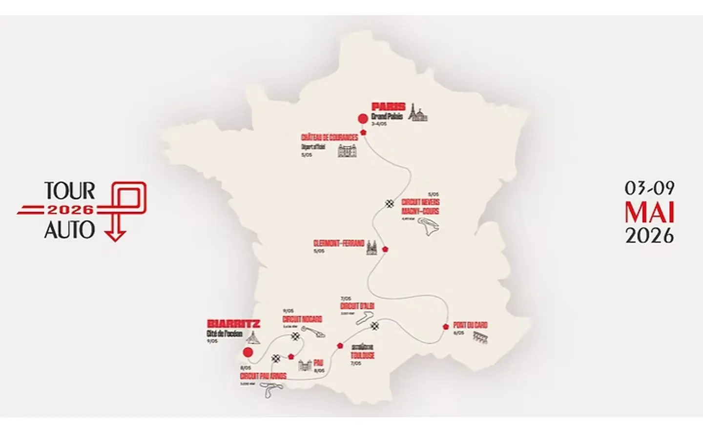 tour auto circuit 2026