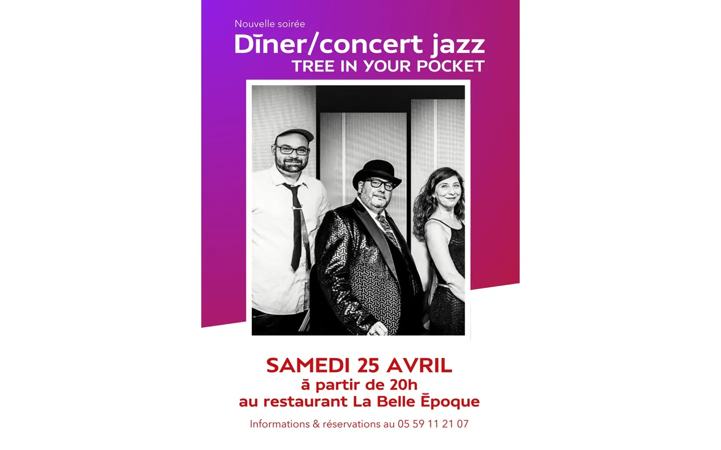 Diner concert La Belle Epoque