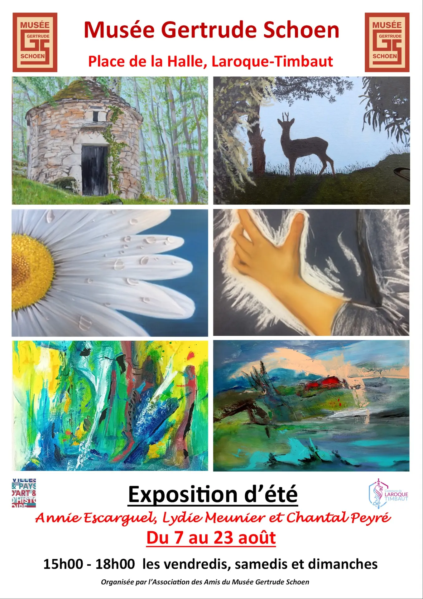 Du-07-au-23-08-2026-Exposition d'été Laroque Timbaut