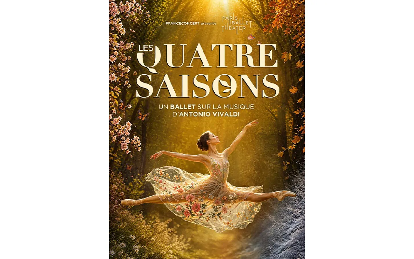 Affiche - Les Quatre Saisons - Pau