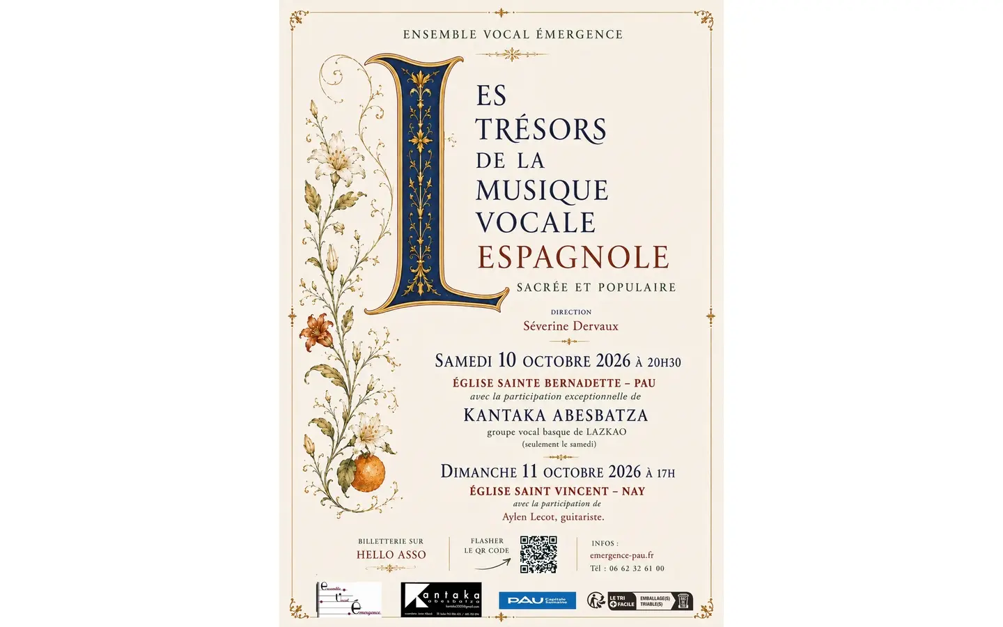 Les trésors de la musique vocale