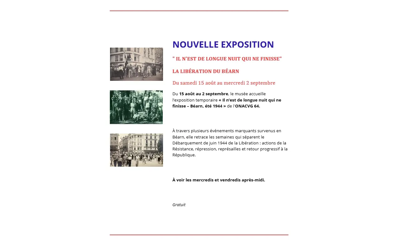 Nouvelle Exposition