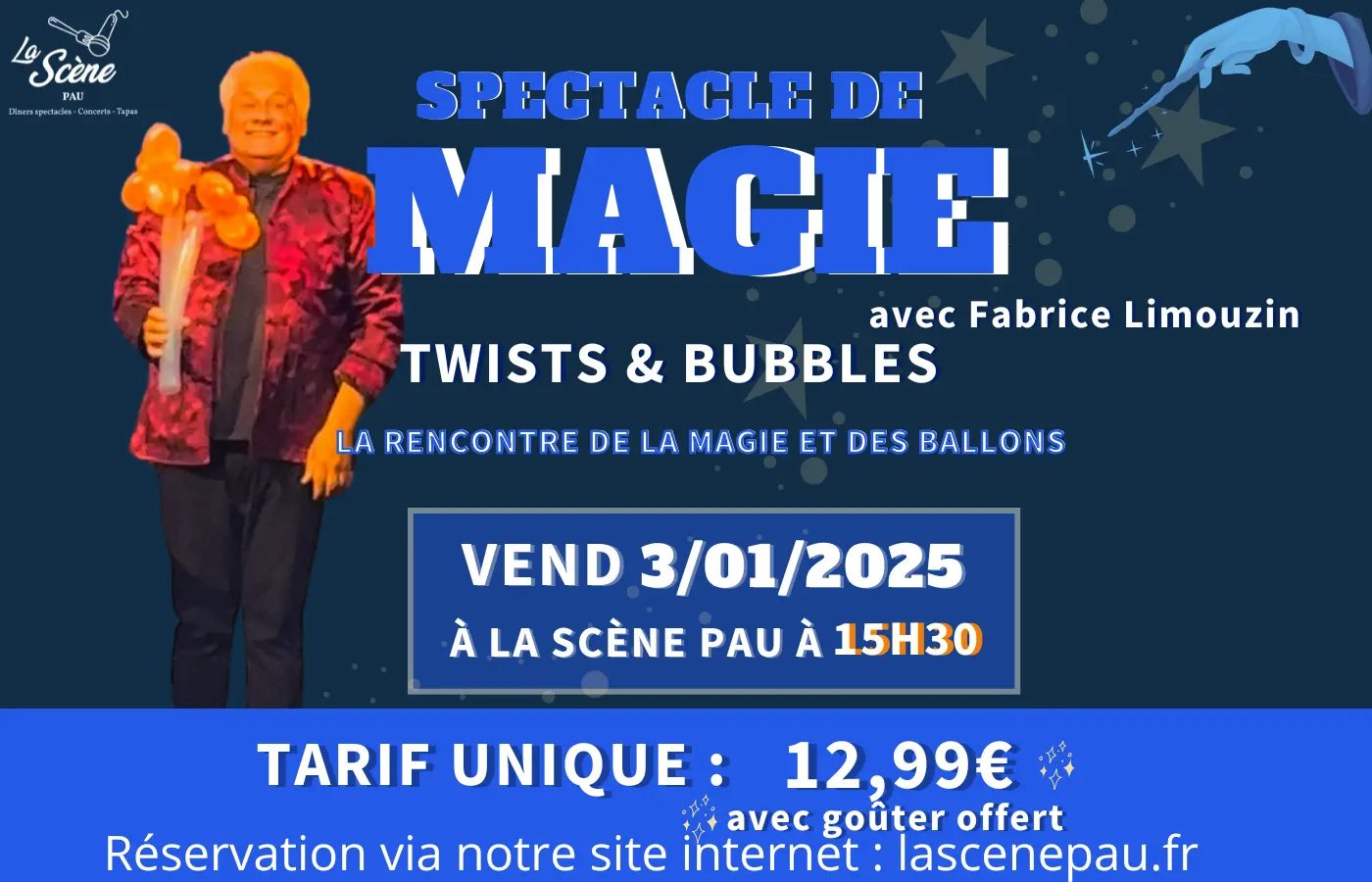 spectacle de magie