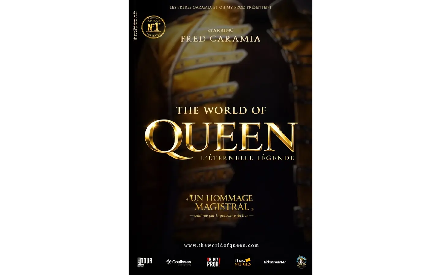 AFFICHE THE WORLD OF QUEEN