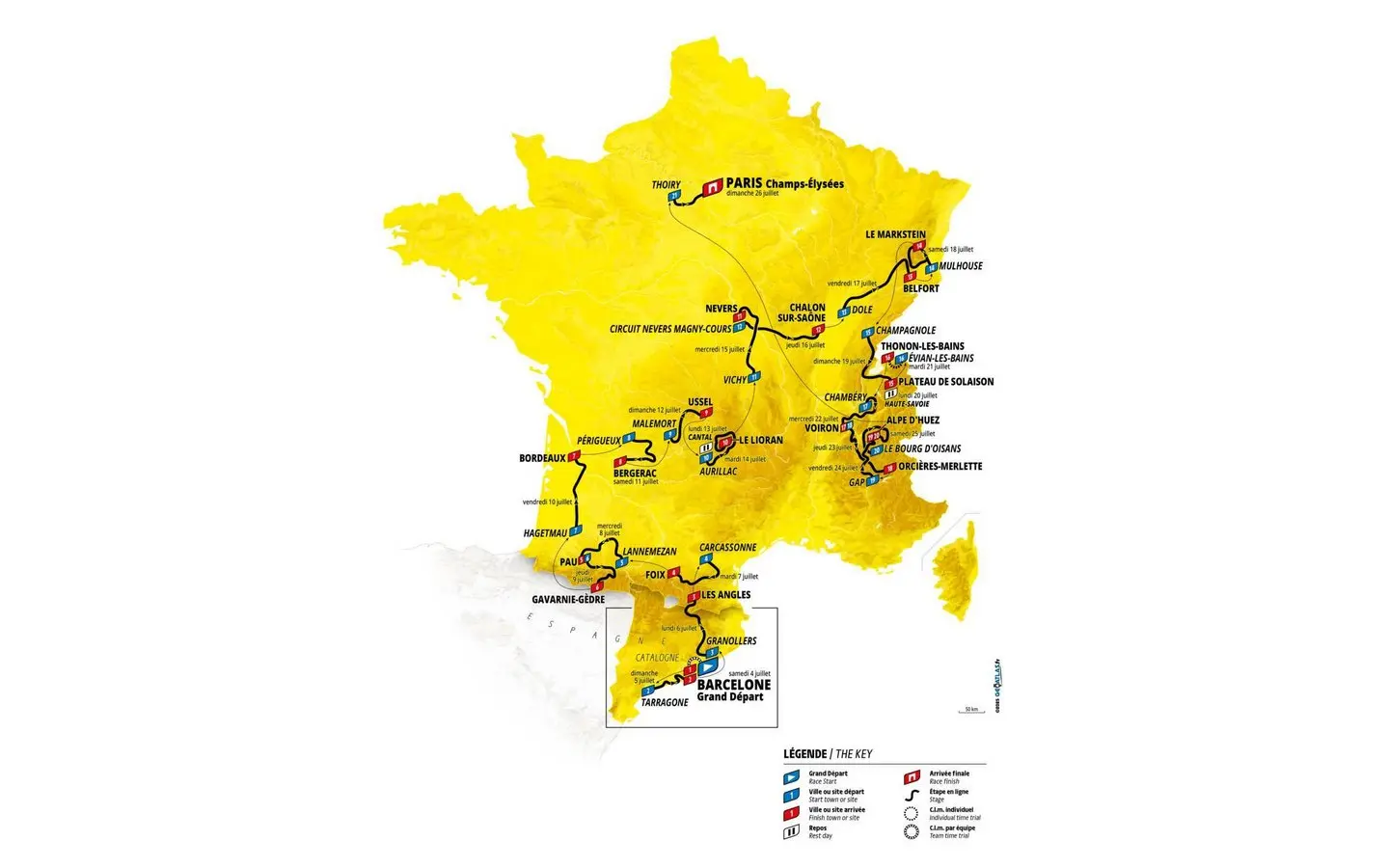 carte le tour 2026