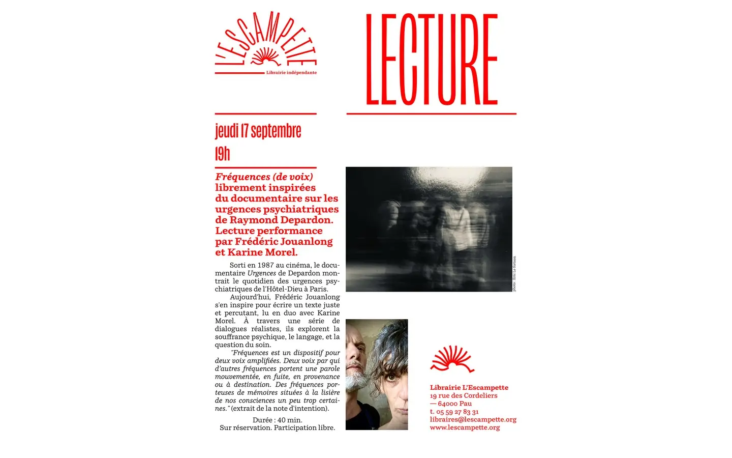 lecture escampette