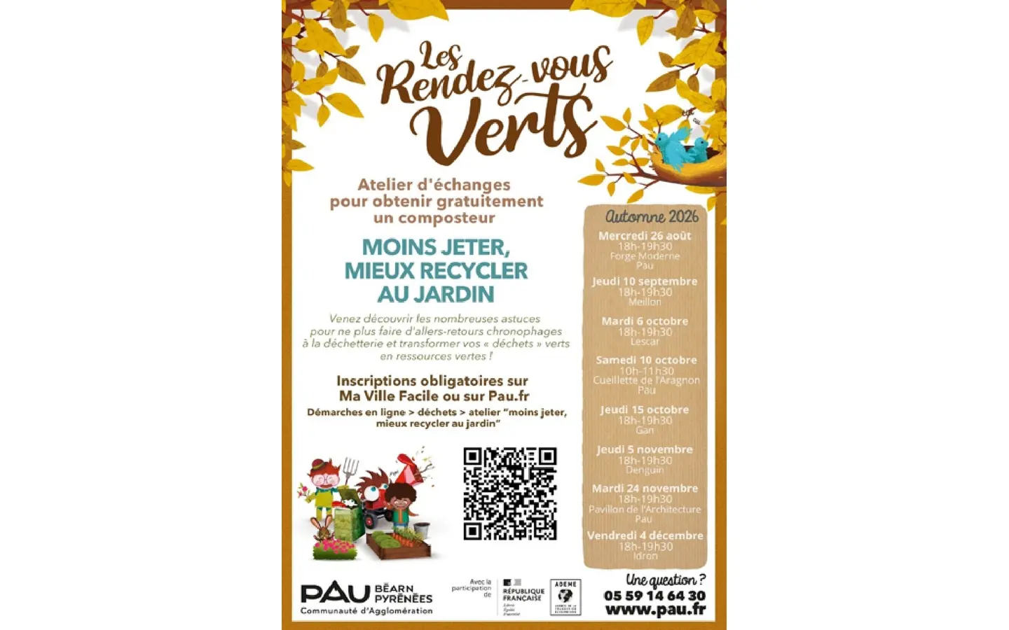 les rdv verts - automne 2026