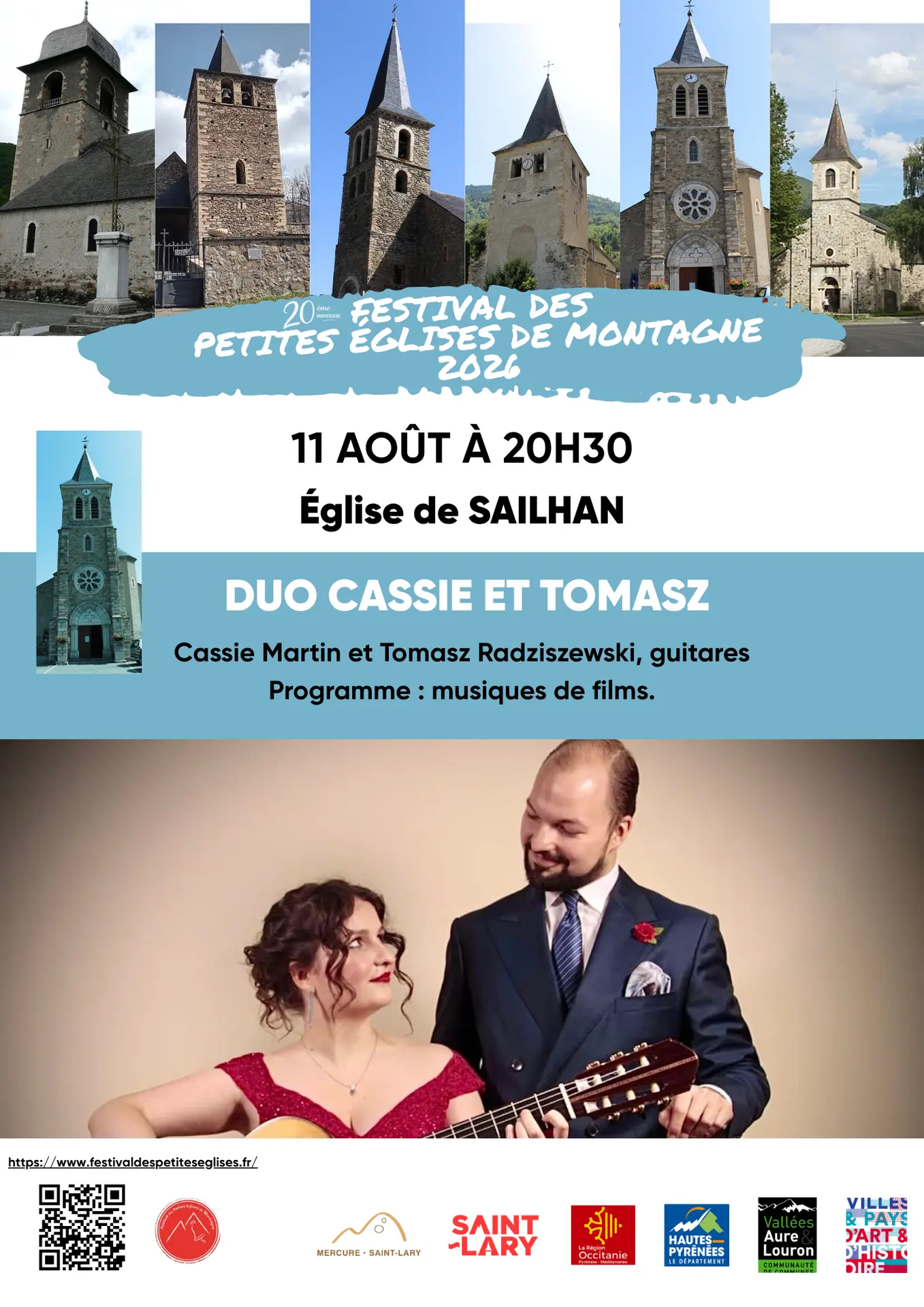 Affiches programmes festival des petites églises - 6