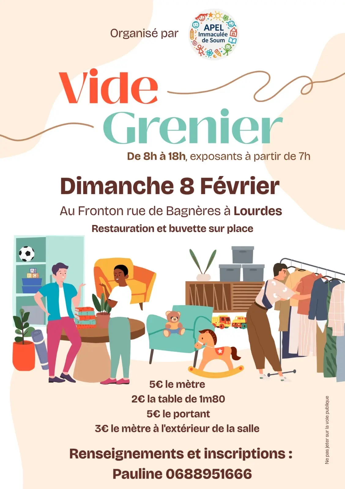 Vide grenier au Fronton