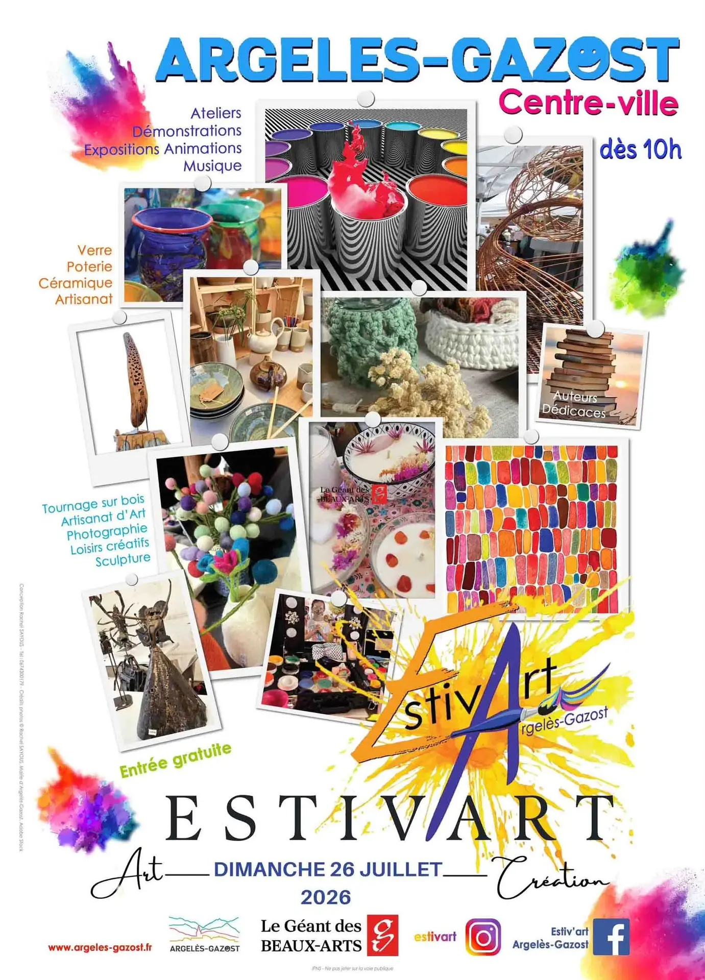 Affiche Estiv'Art 2026