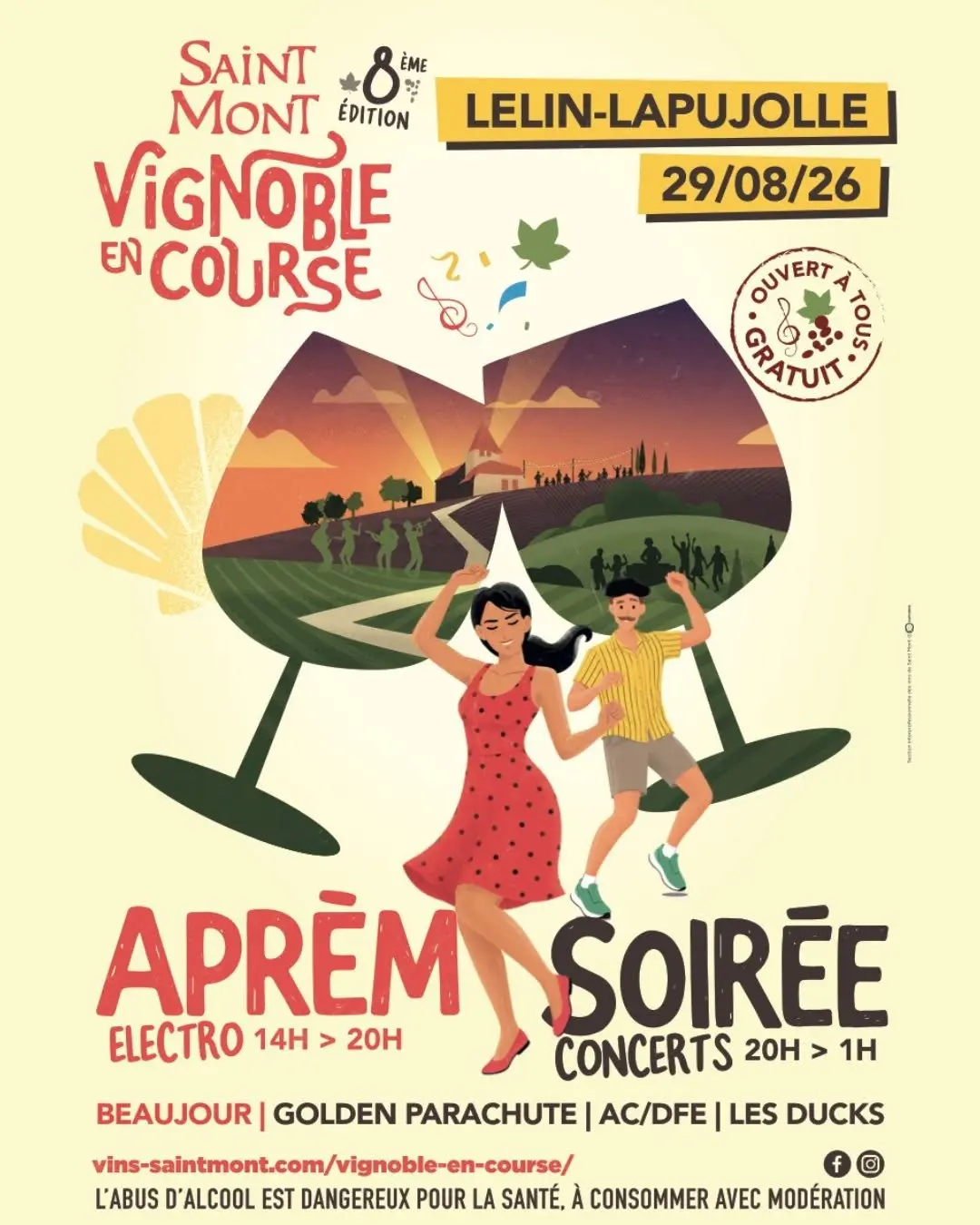 Saint Mont Vignoble en Course soirée 2026