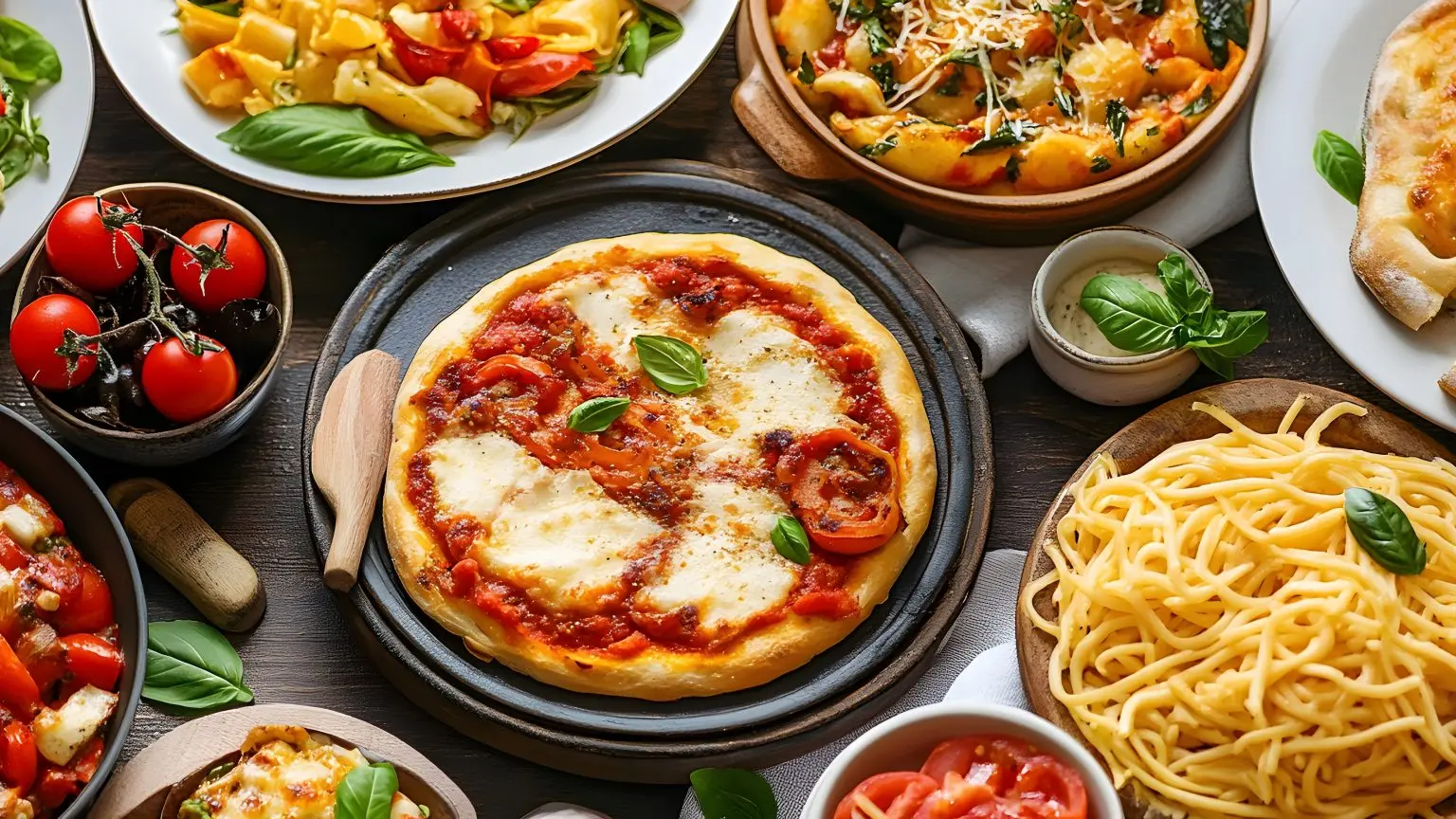 Village gourmand italien