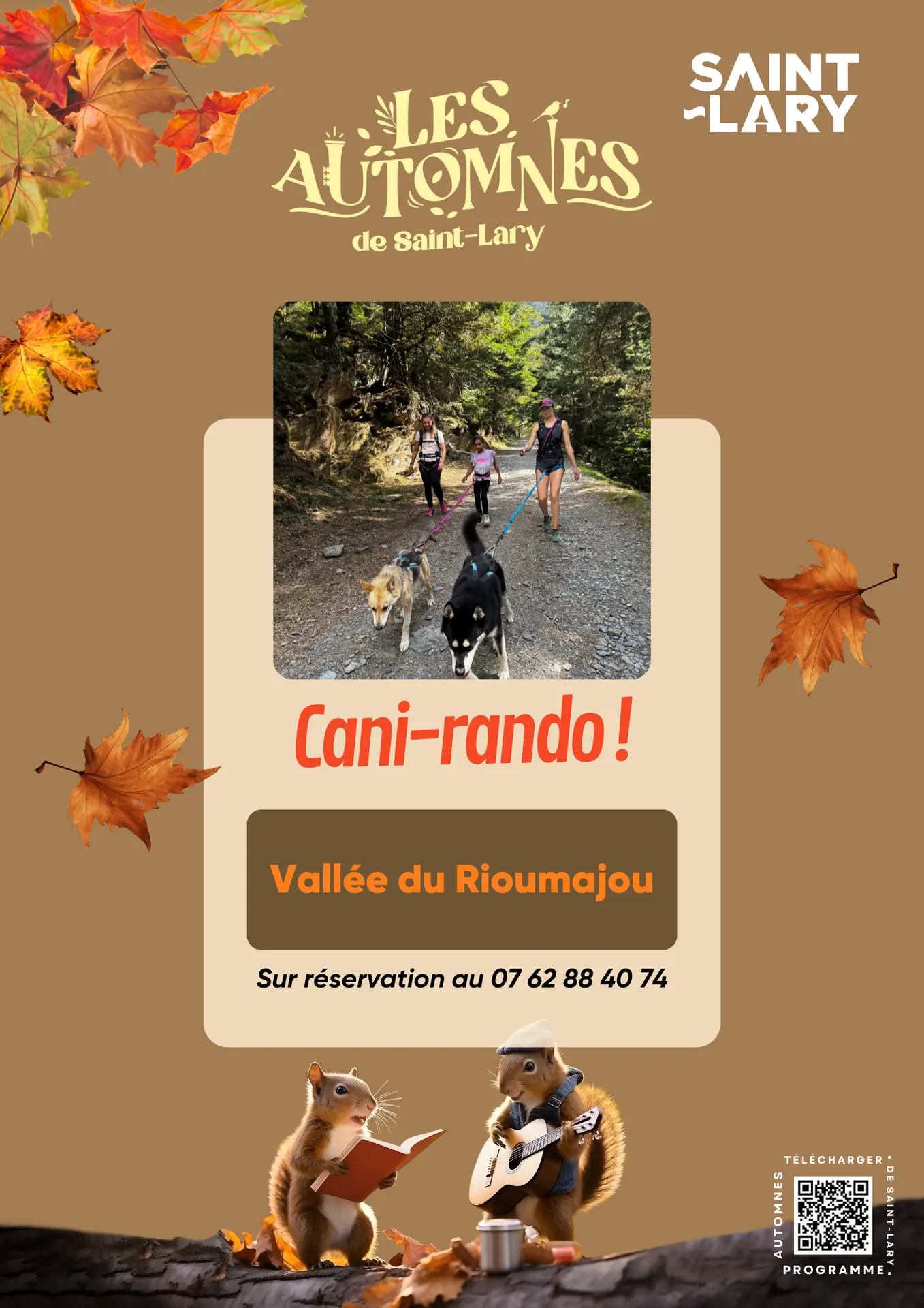 Anes et cani rando - Automnes de Saint-Lary - 2