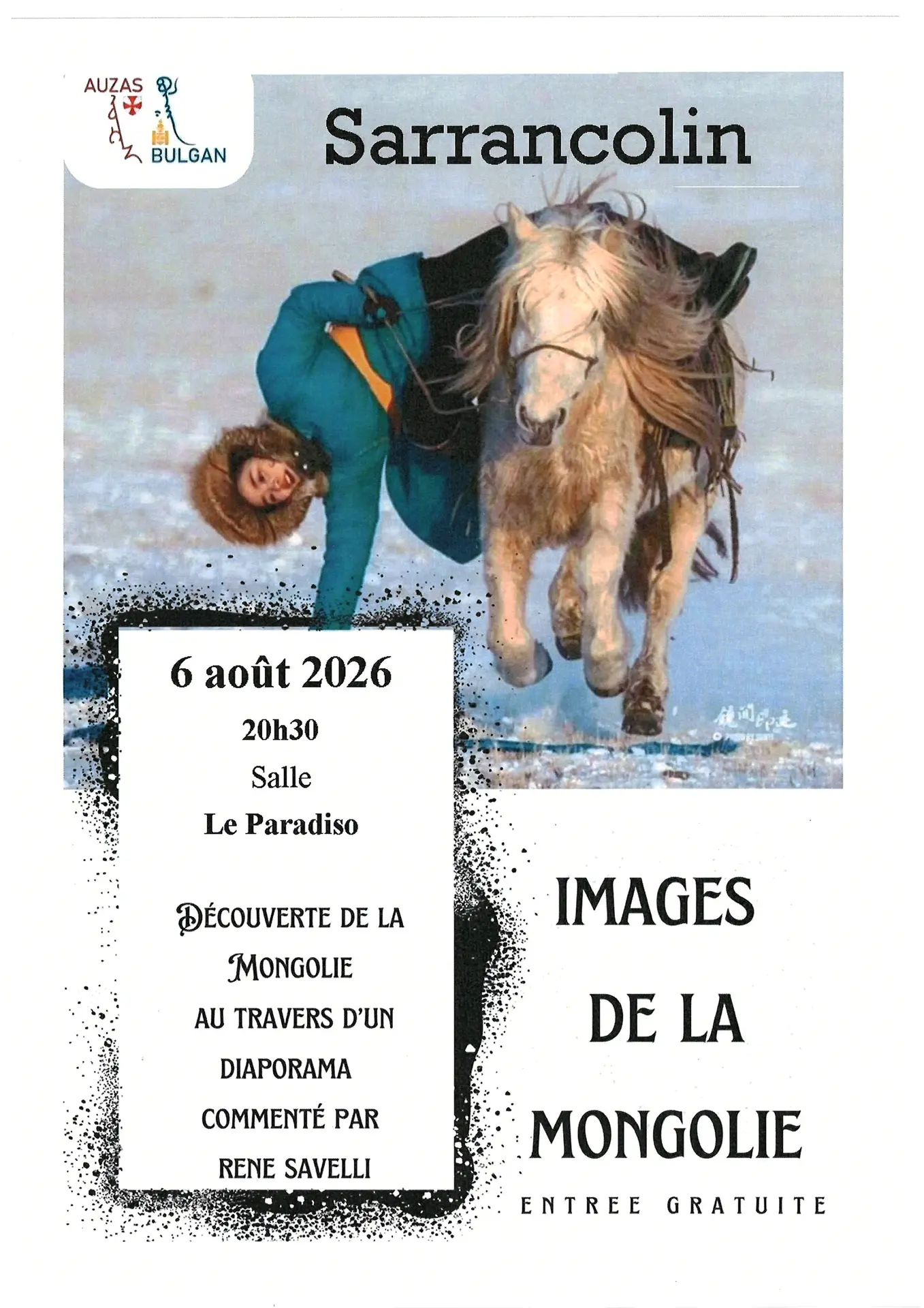 Affiche diaporama