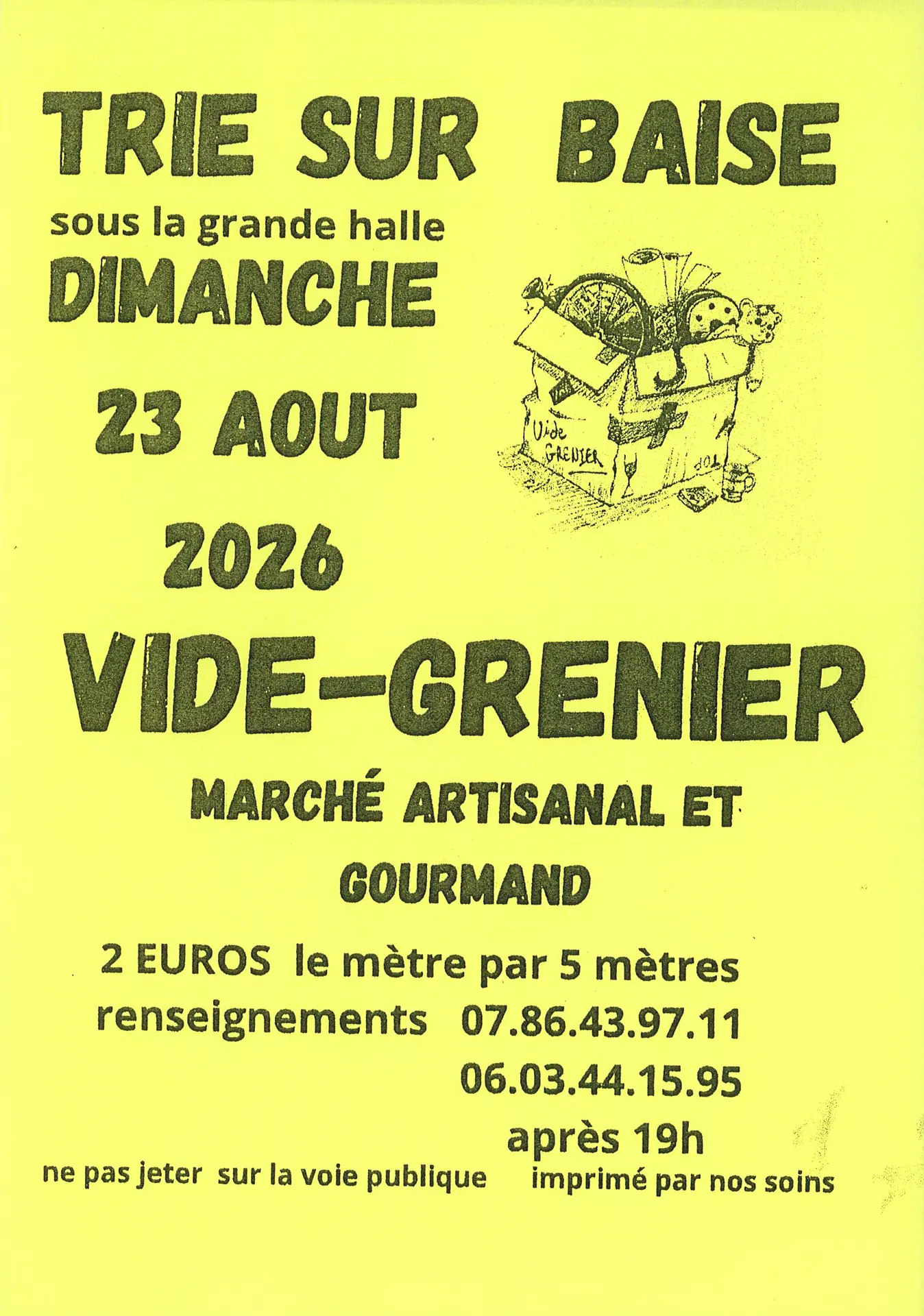 vide grenier
