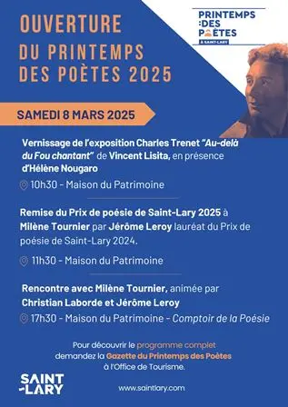 Ouverture Printemps des Poètes 2025 - 1