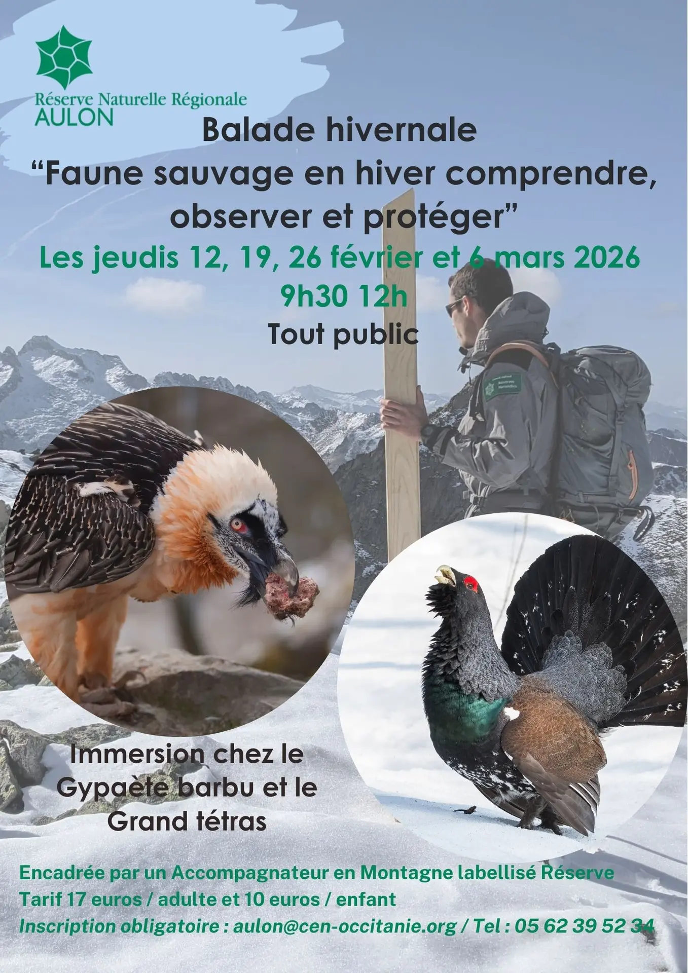 Affiche RNR Aulon 2026 anim' amm