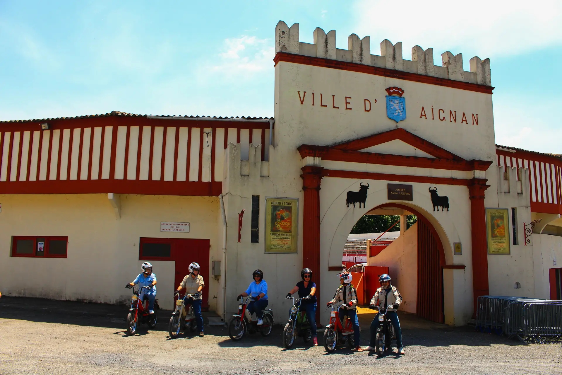 Aignan arènes mob 5N © CSO