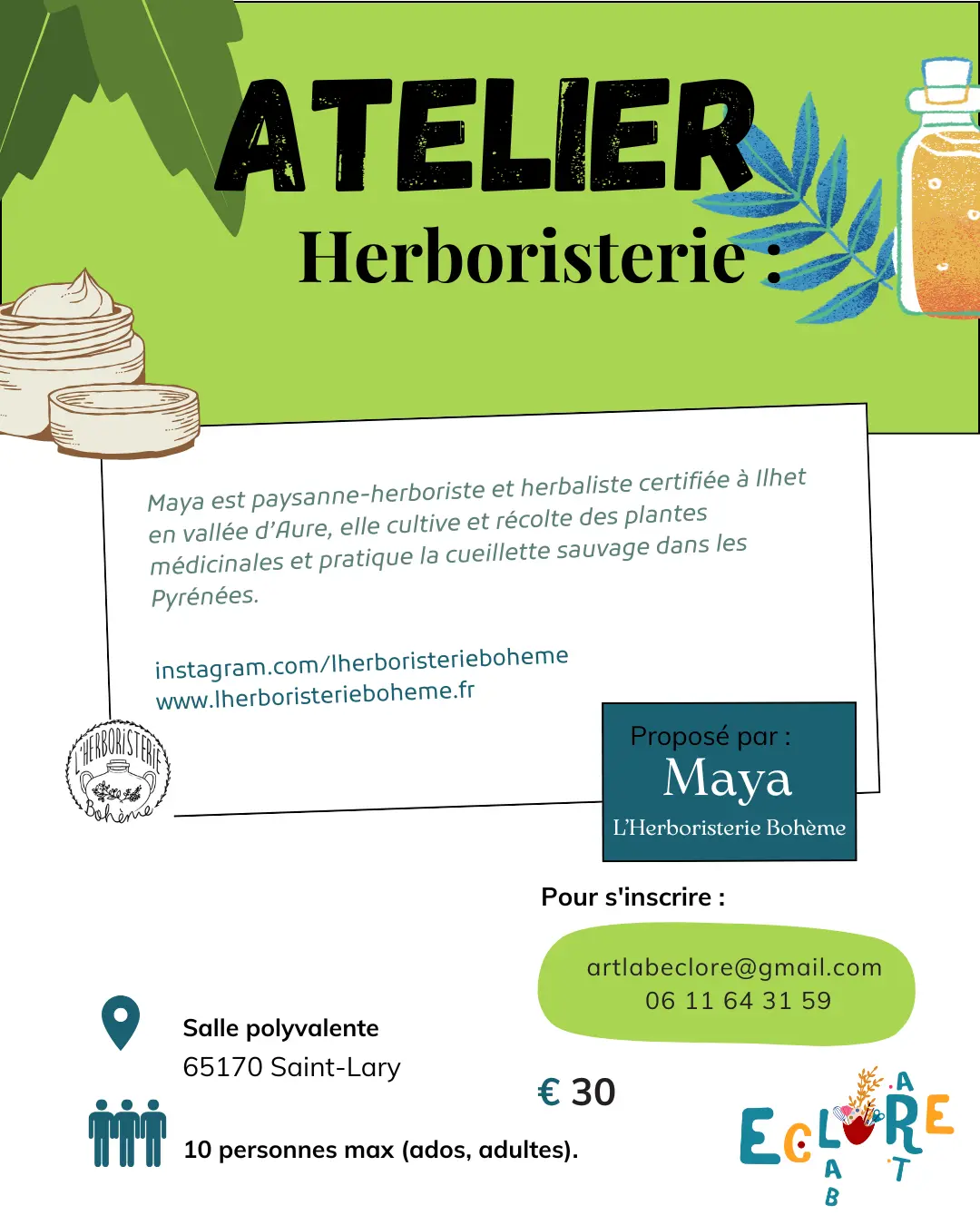 Ateliers herboristerie - 1