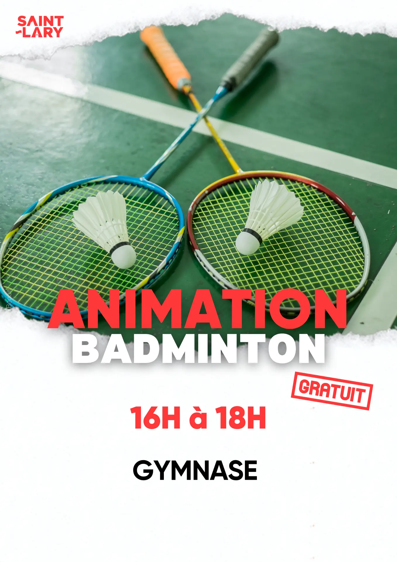 Animations sportives - BADMINTON