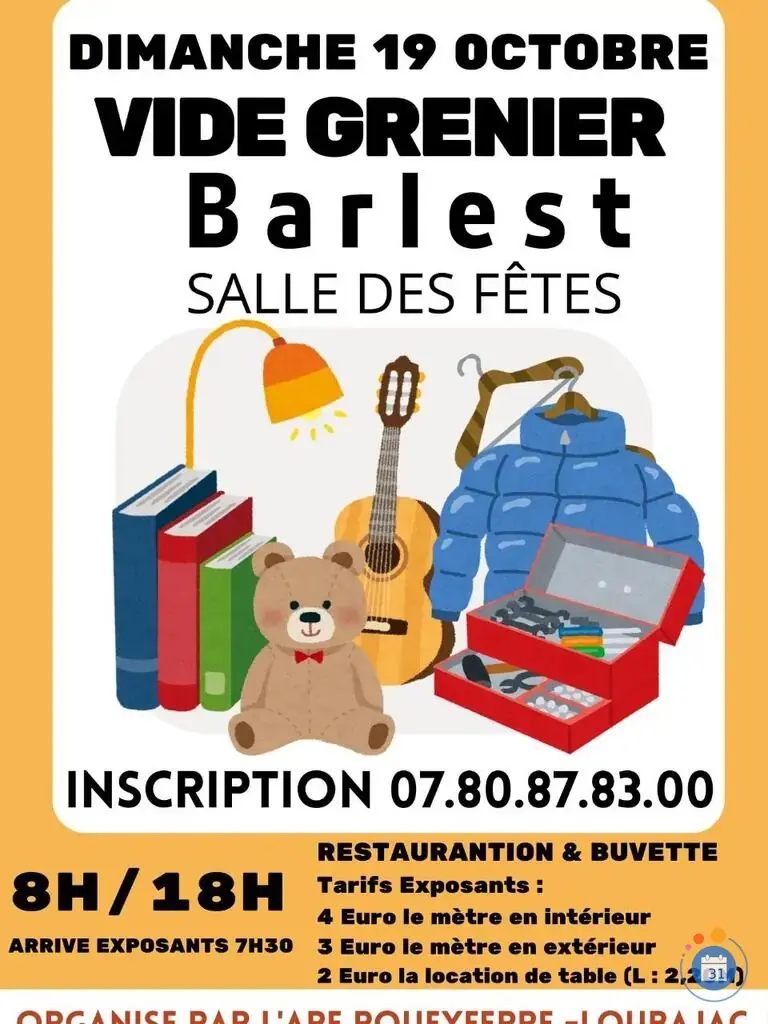 Vide granier Barlest