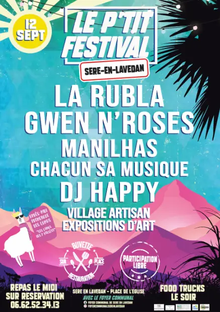 Affiche Le P'tit Festival 2026