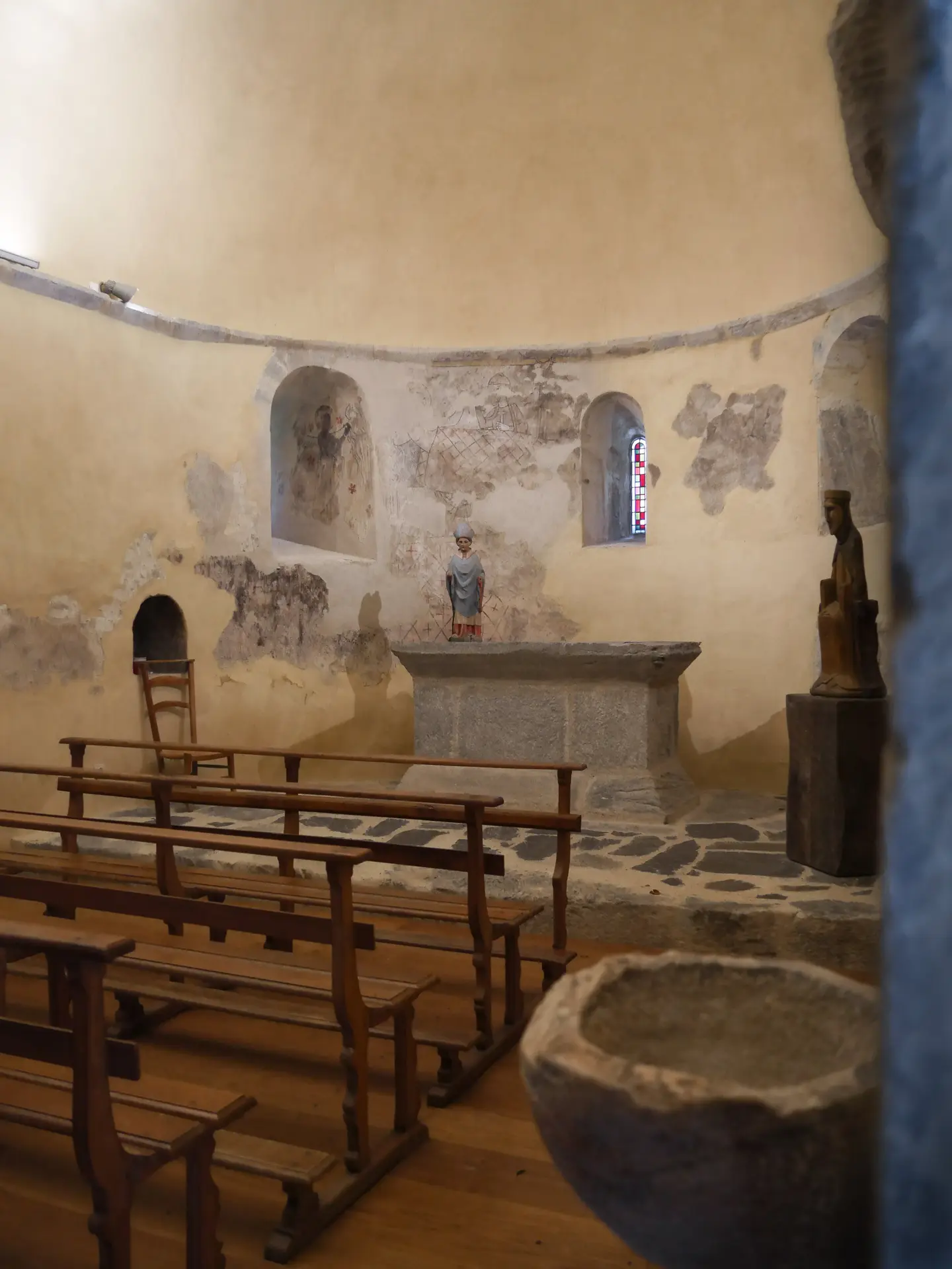 Chapelle des templiers vue interieur