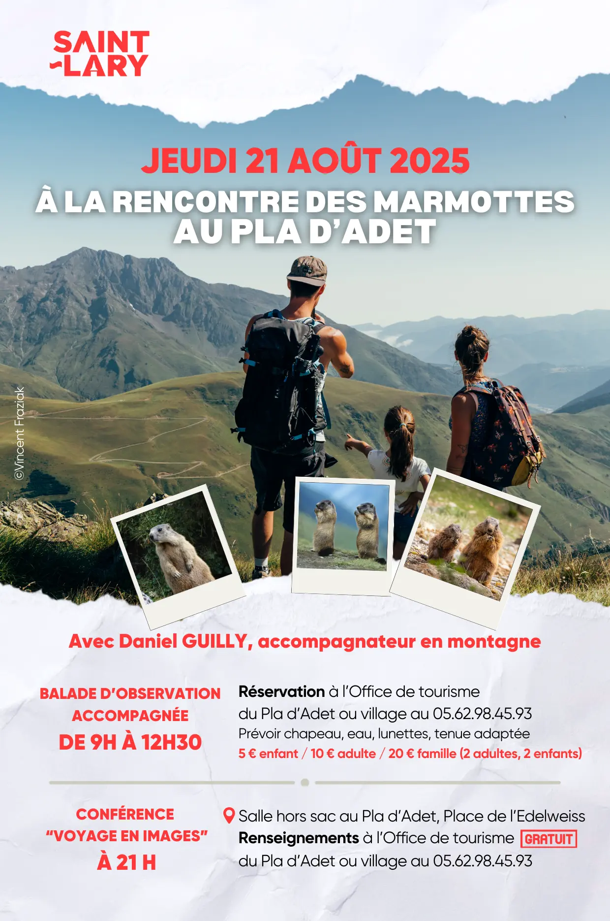 A la rencontre des marmottes avec Daniel Guilly