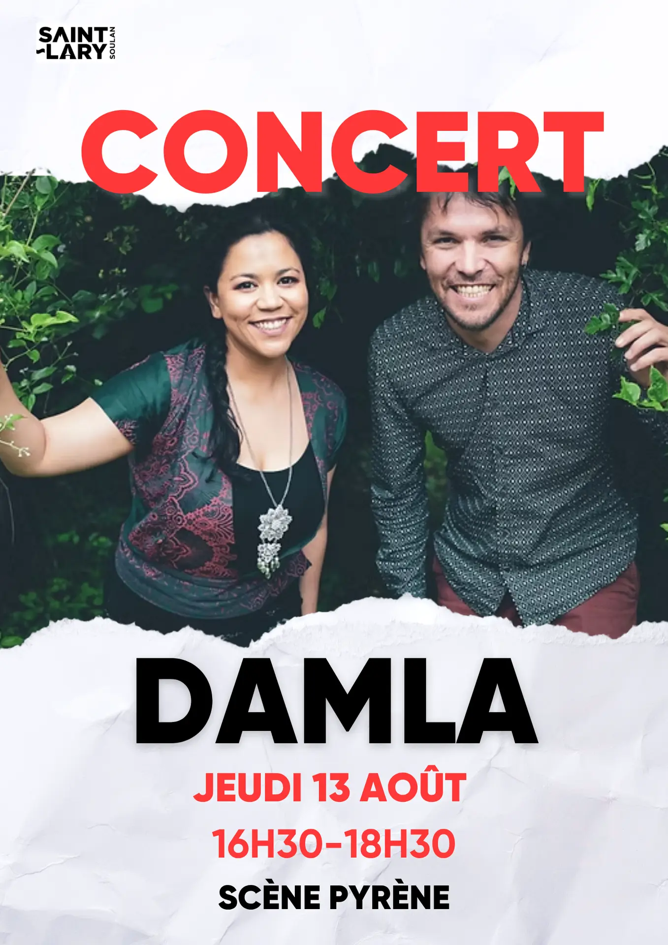 Concert - été 2026 - Affiches - DAMLA