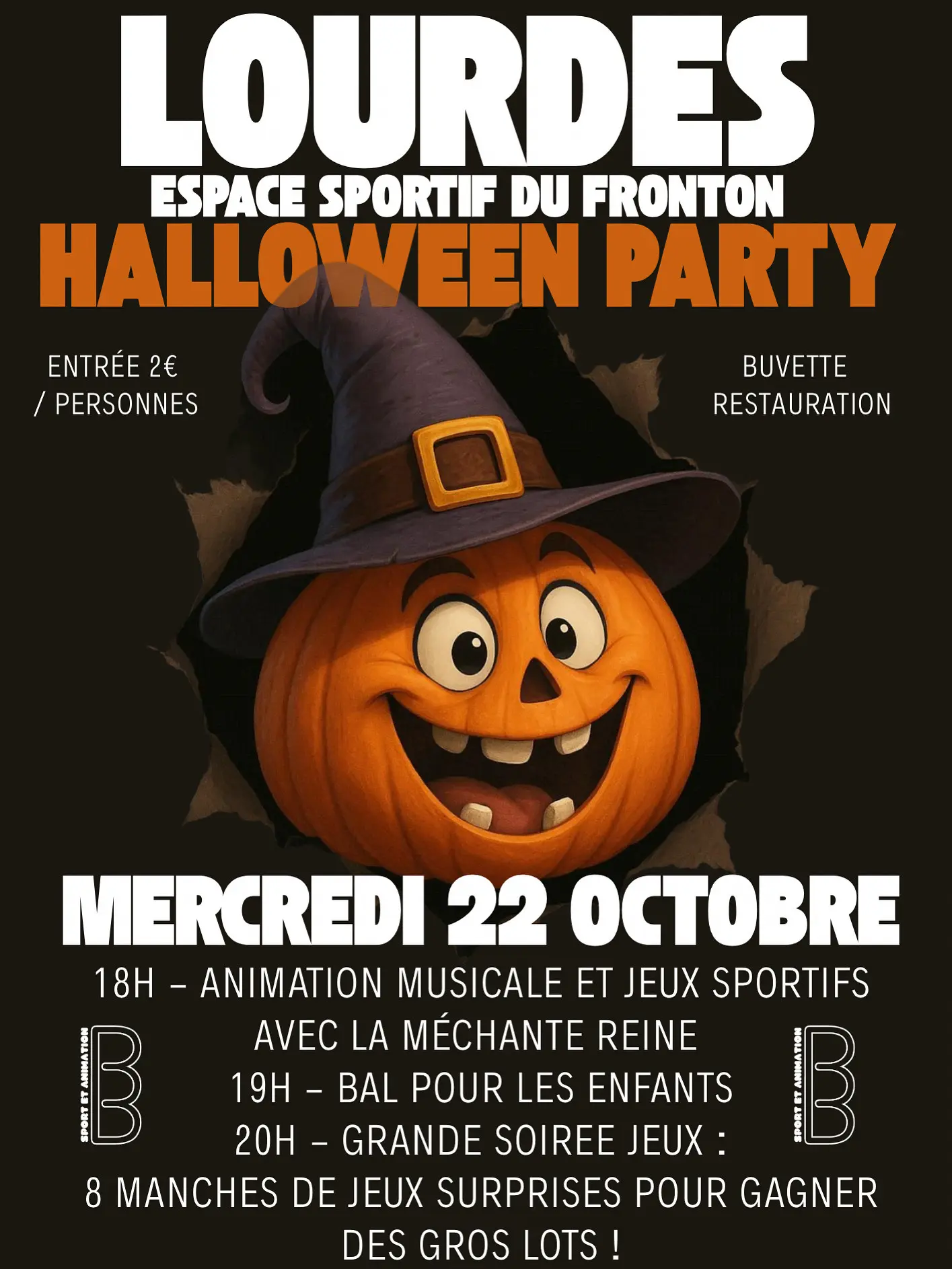 Halloween party BB animation